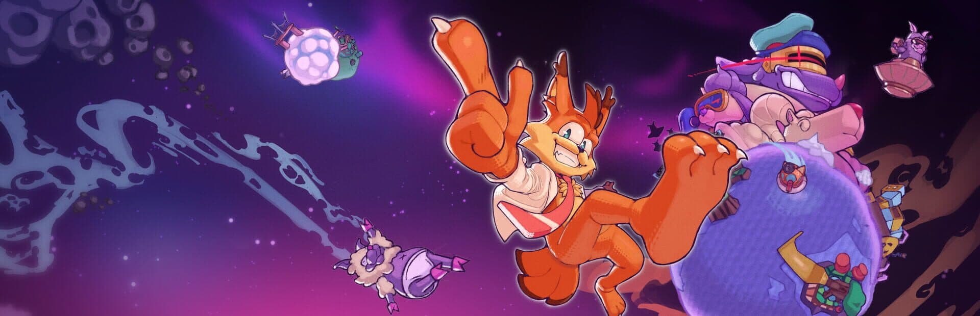 Bubsy 4D artwork