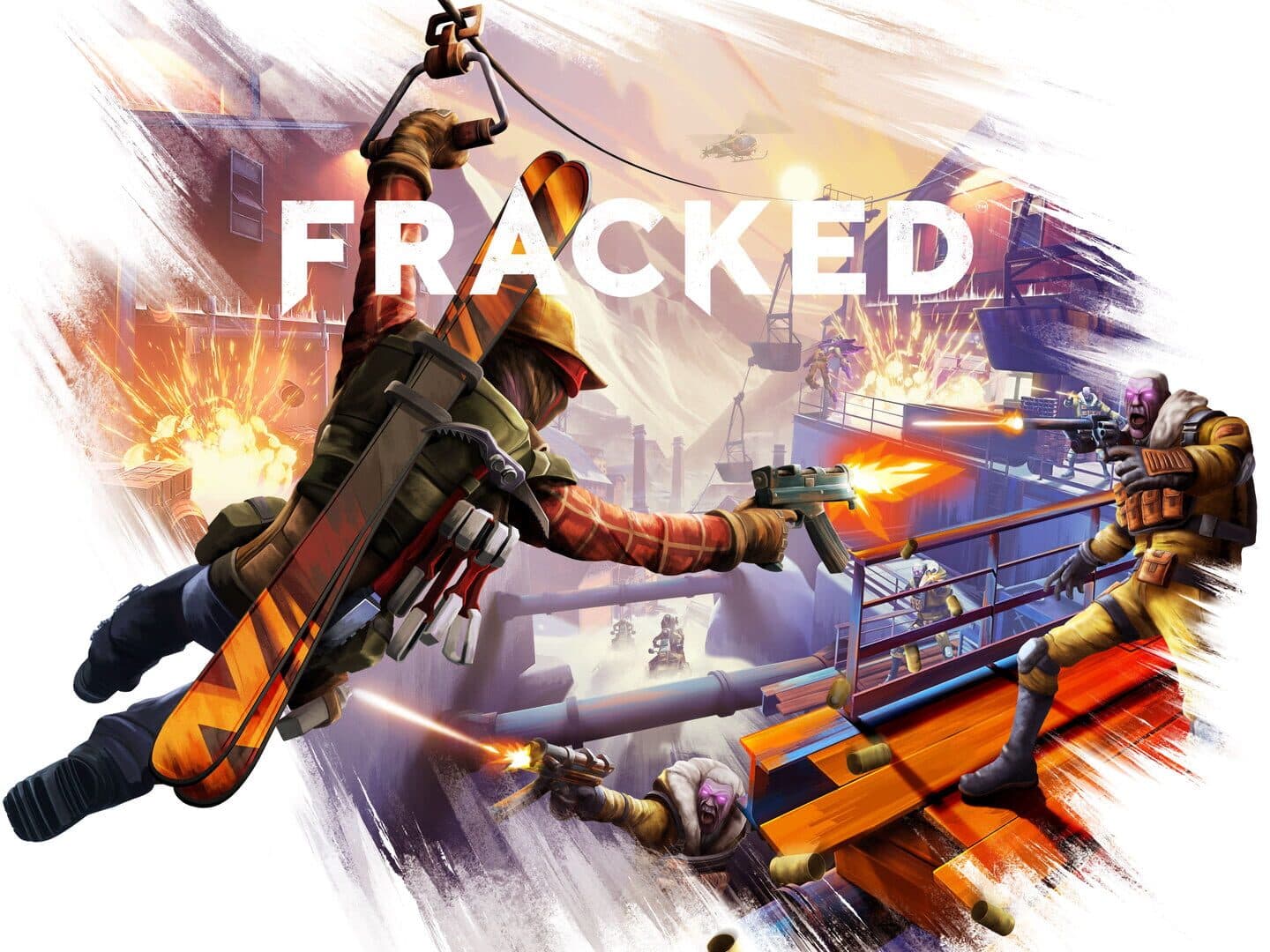 Fracked artwork