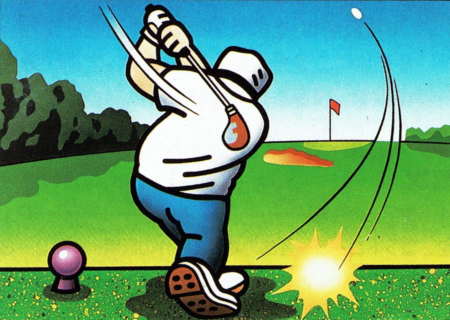Golf artwork