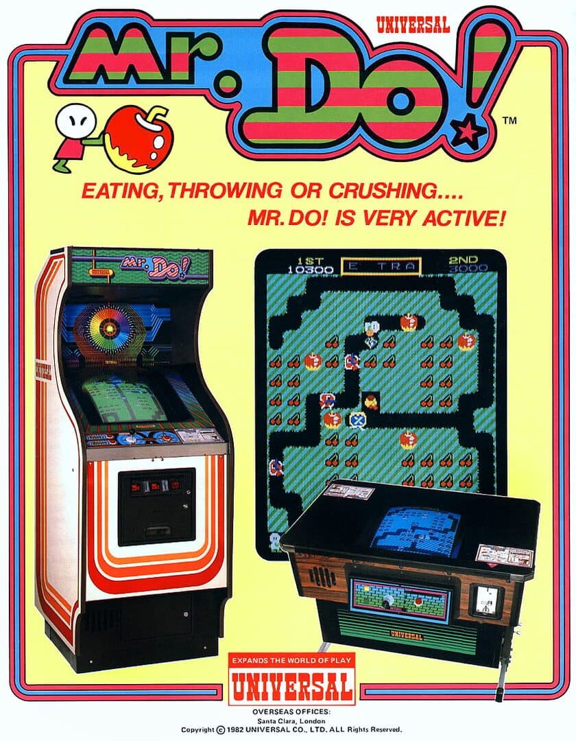Mr. Do! artwork