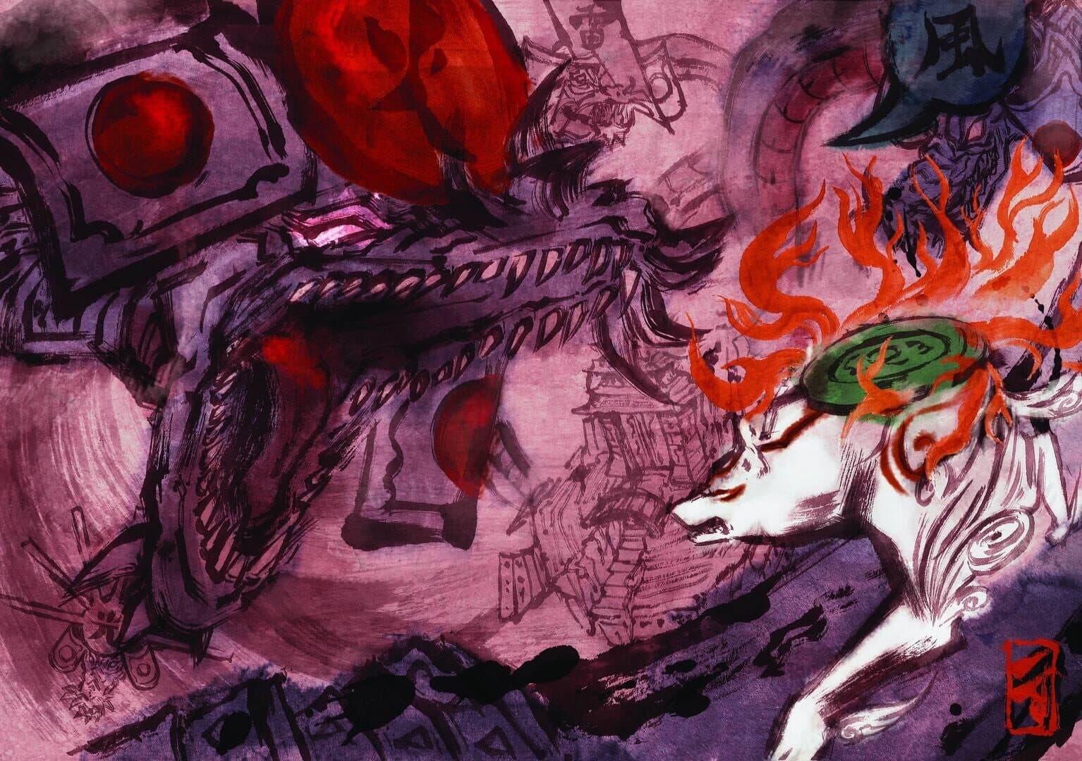 Ōkami artwork