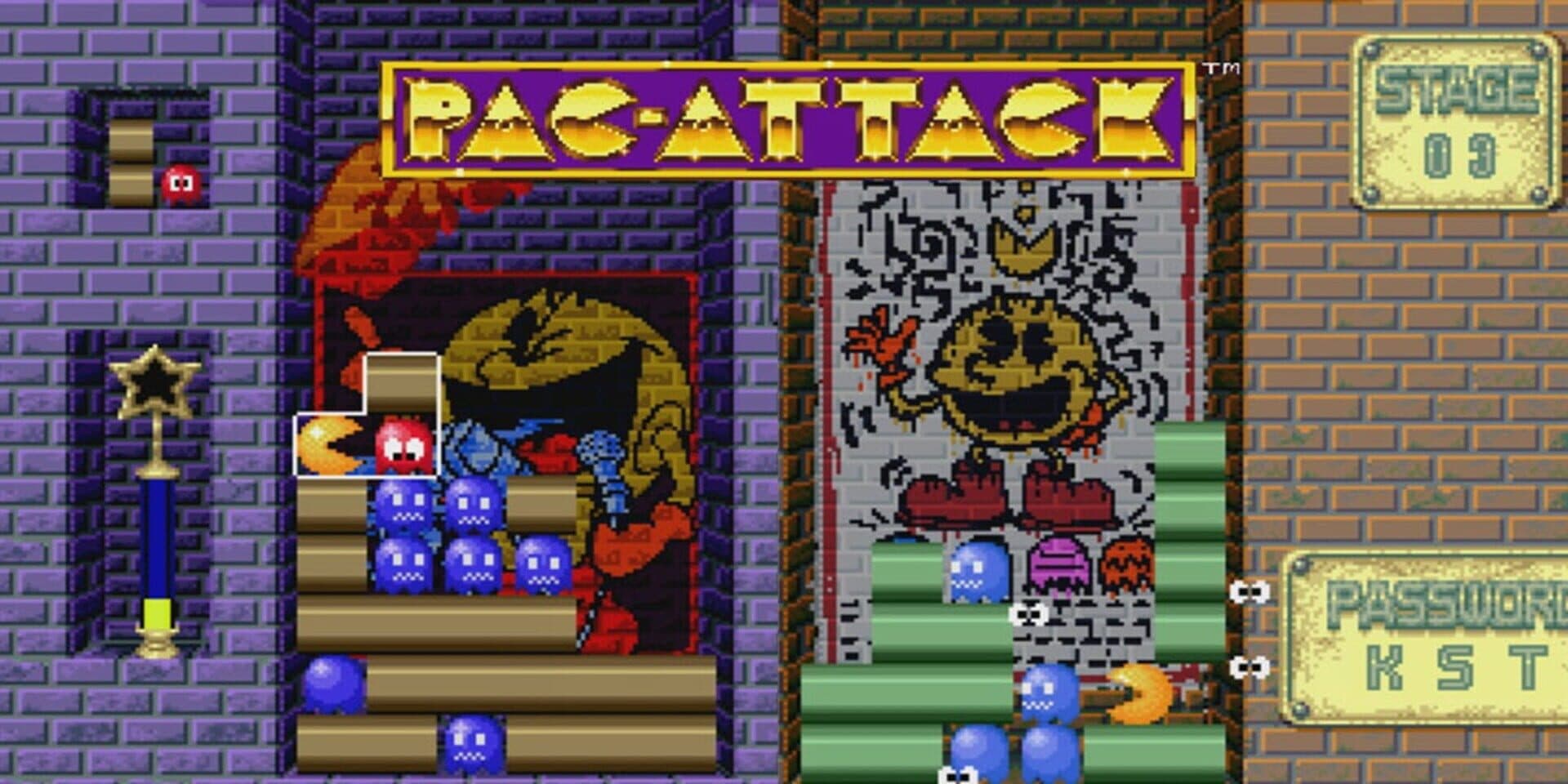 Pac-Attack artwork