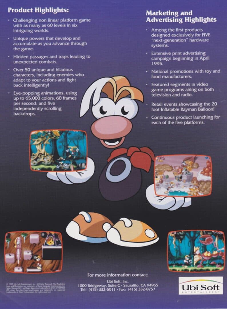 Rayman artwork