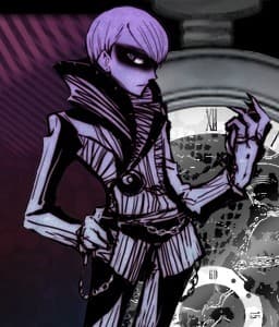 Clock Crack Chrome