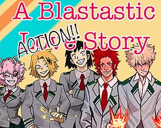 A Blastastic Love Story: KiriBaku cover