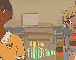 Aria at the Funeraria cover