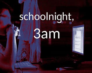 schoolnight, 3am cover