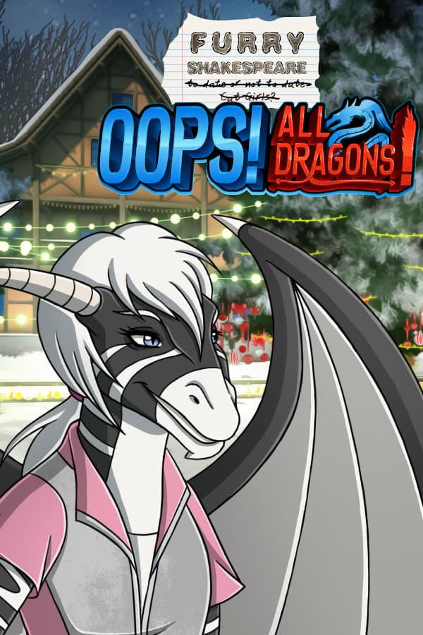 Furry Shakespeare: Oops! All Dragons! cover