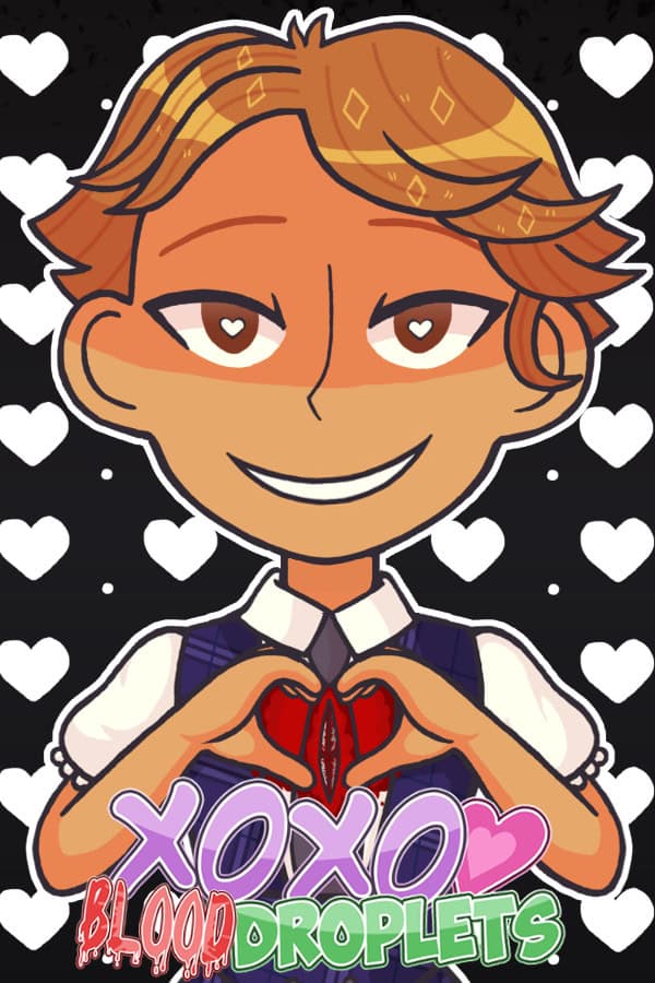 XOXO Blood Droplets cover