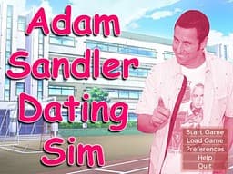 Adam Sandler Dating Sim cover