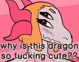 why is this dragon so fucking cute?? cover