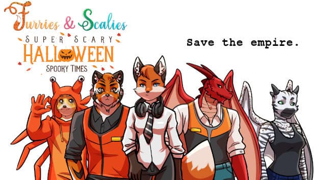 Furries & Scalies: Super Scary Halloween Spooky Times cover