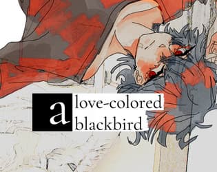 a love colored blackbird cover