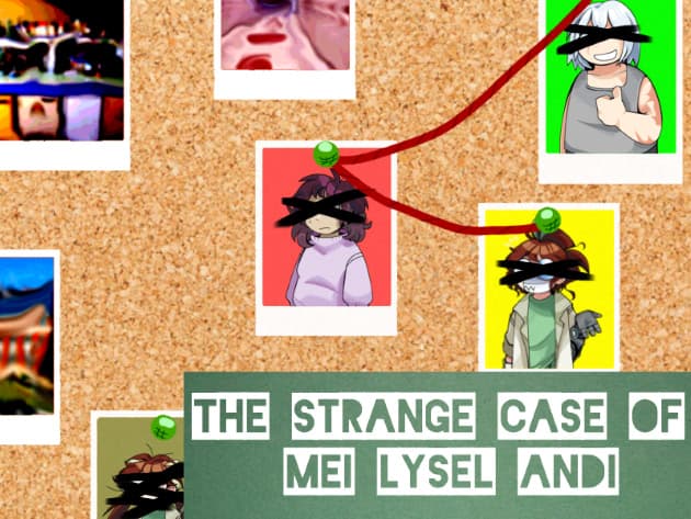 The Strange Case of Mei Lysel Andi cover