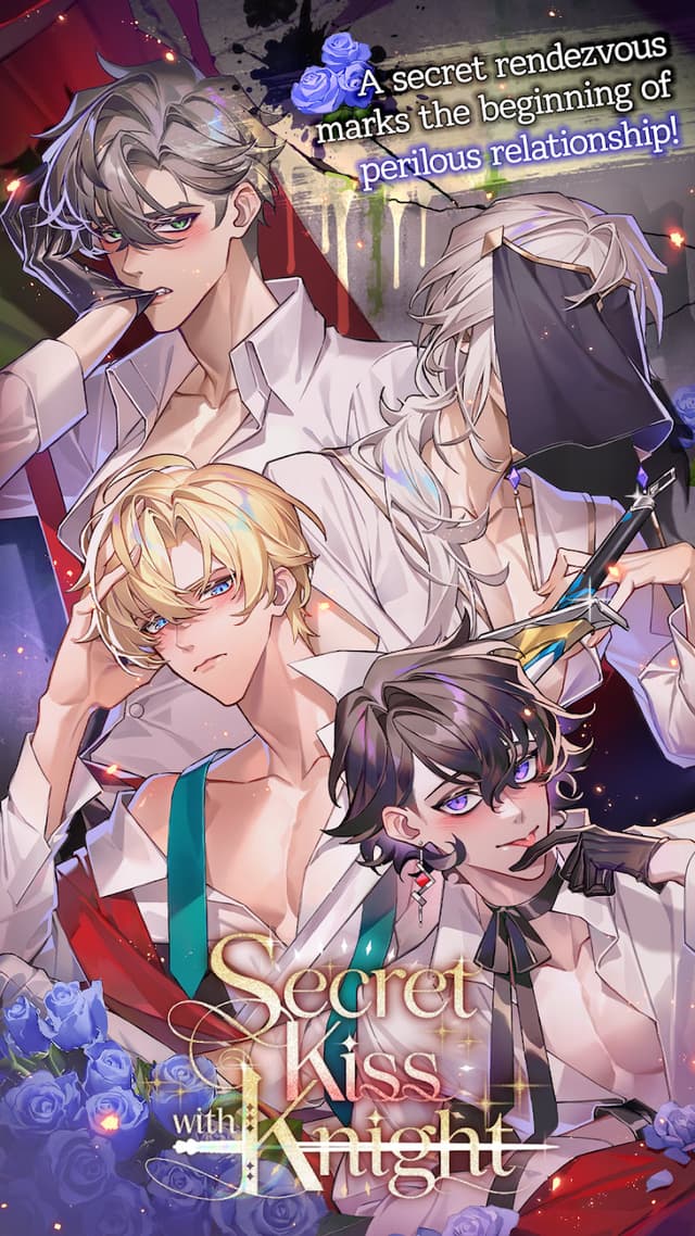 Secret Kiss with Knight: Otome cover