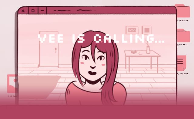 Vee Is Calling... cover