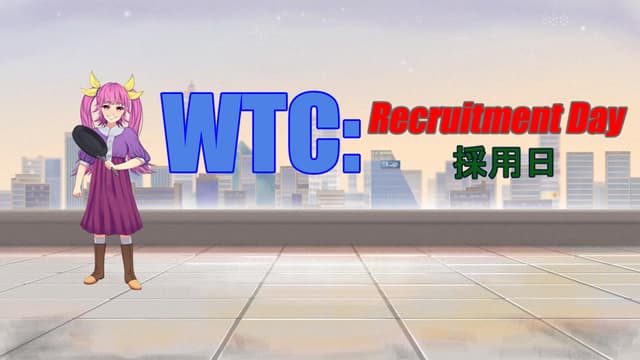 WTC : Recruitment Day cover