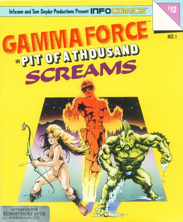 Gamma Force in Pit of a Thousand Screams cover