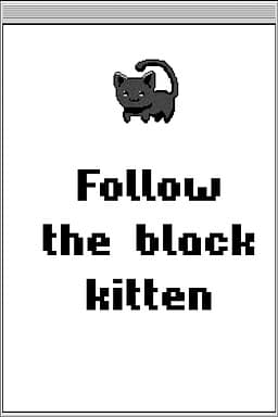 Follow the Black Kitten cover