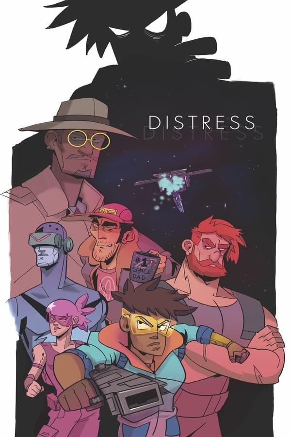 Distress: A Choice-Driven Sci-Fi Adventure cover