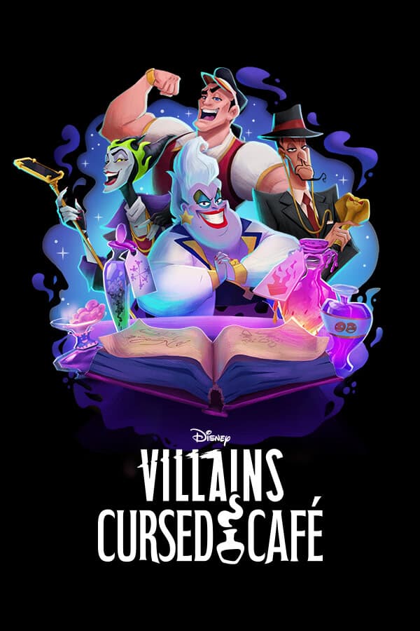 Disney Villains Cursed Café cover