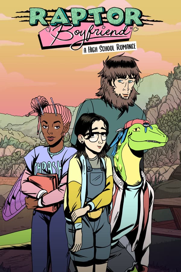Raptor Boyfriend: A High School Romance cover