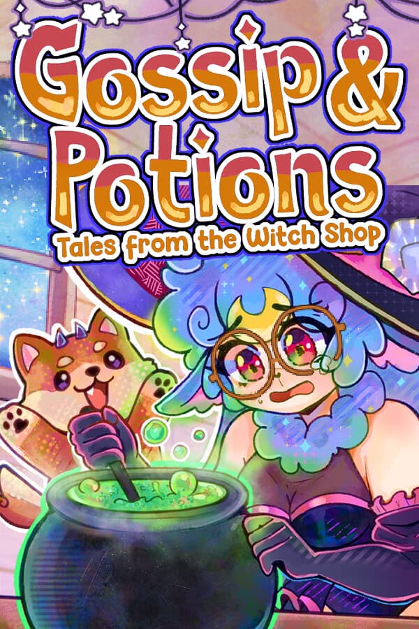 Gossip & Potions: Tales from the Witch Shop cover