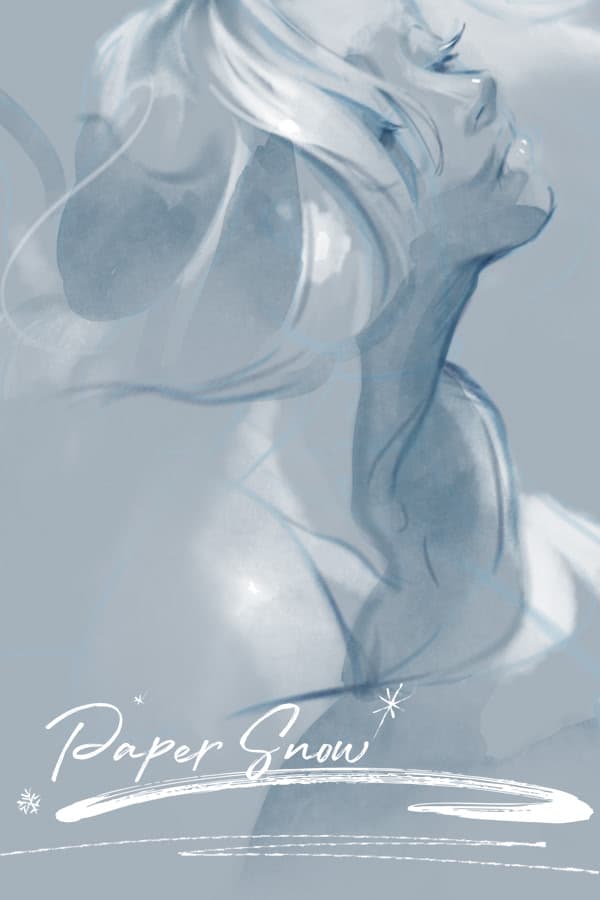 Paper Snow cover