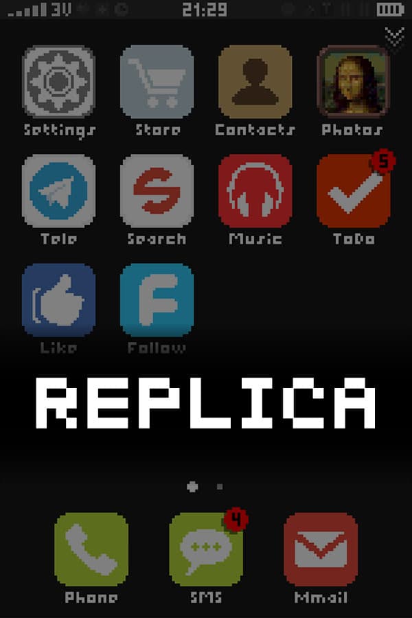 Replica cover