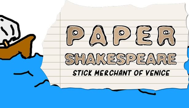 Paper Shakespeare: Stick Merchant of Venice cover