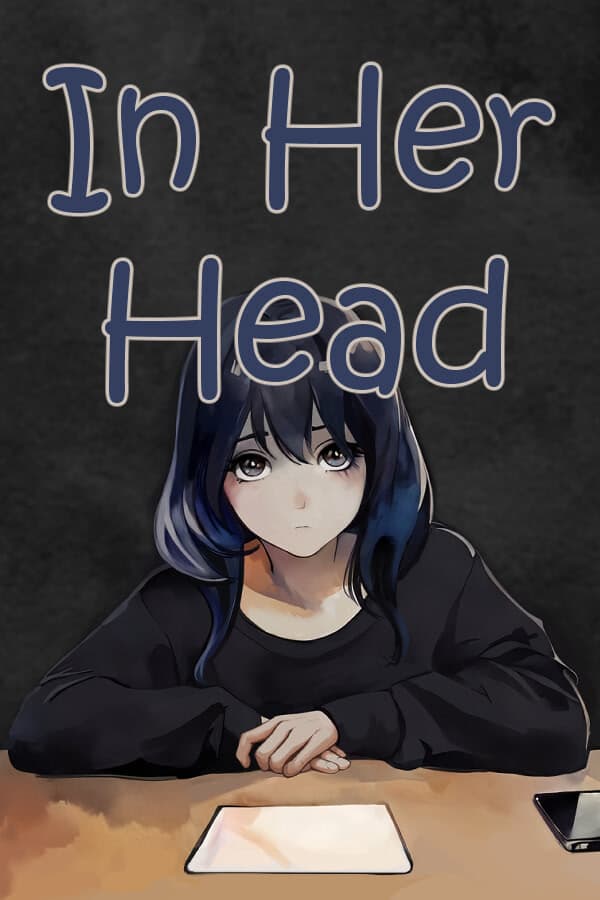 In her head cover