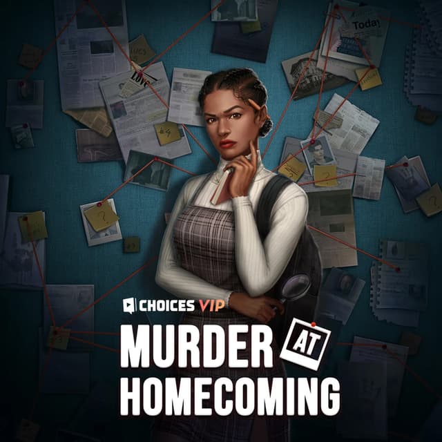 Murder at Homecoming cover