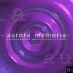 Aurora Memoria - Philosophical Data Session: 2093 cover