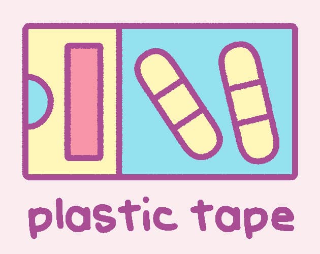 plastic tape cover