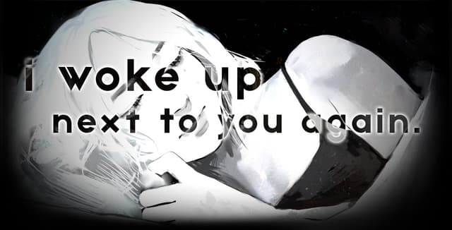 I woke up next to you again. cover