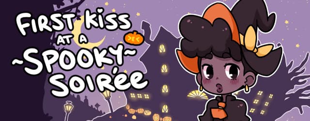 First Kiss at a Spooky Soiree cover
