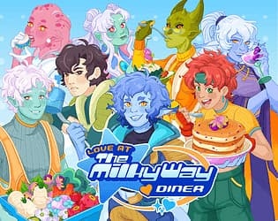 Love at The Milky Way Diner cover