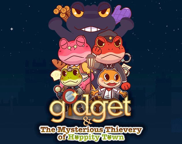 Gidget & The Mysterious Thievery of Hoppity Town cover