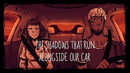 The Shadows That Run Alongside Our Car cover