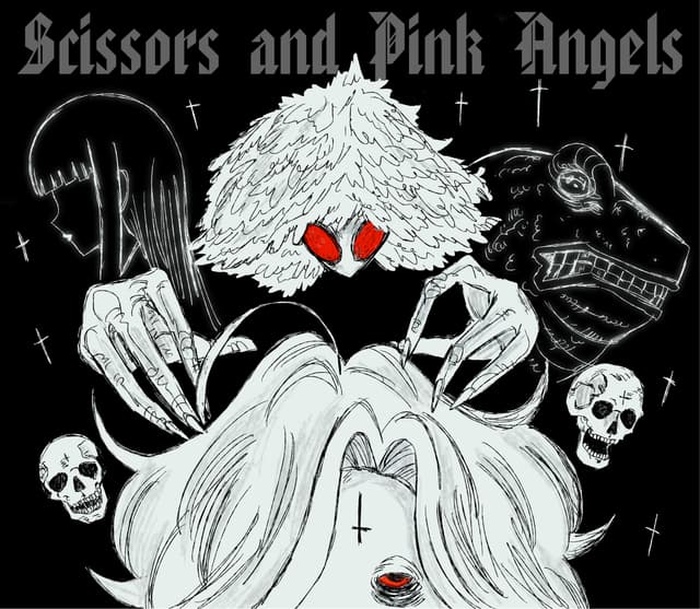 Scissors and Pink Angels cover