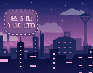 This Is Not A Love Letter cover