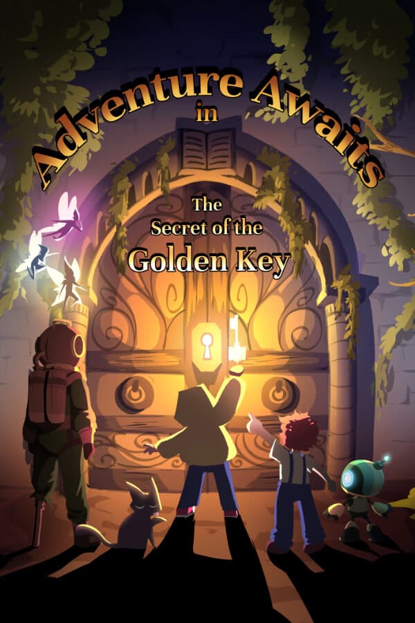 Adventure Awaits in The Secret of the Golden Key cover