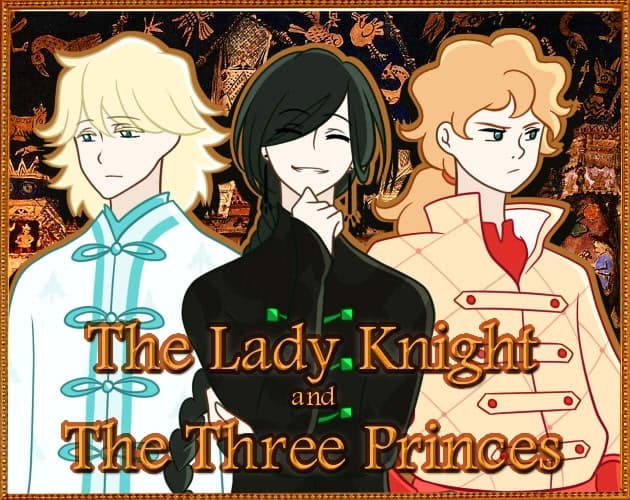 The Lady Knight and The Three Princes cover