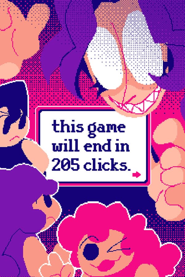 this game will end in 205 clicks. cover