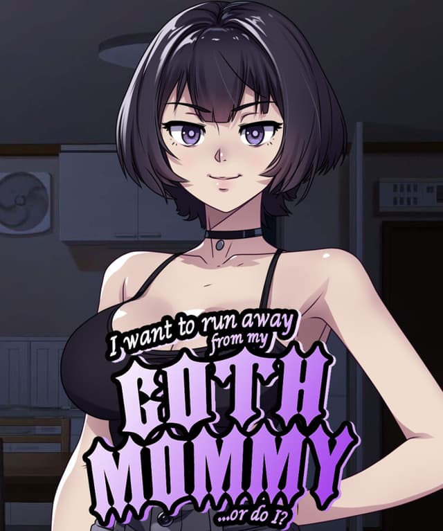 I want to run away from my goth mommy... or do I? cover