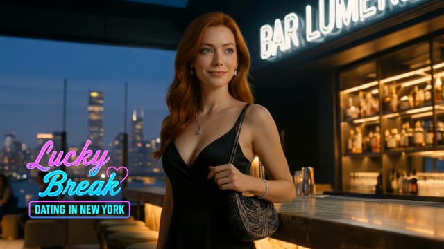 Lucky Break: Dating in New York cover