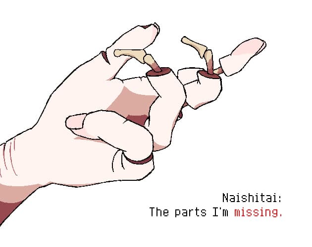 Naishitai: The parts I'm missing. cover