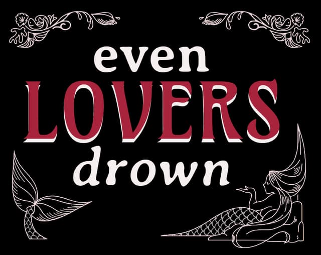 Even Lovers Drown cover