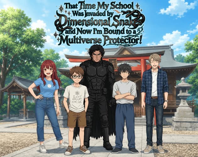 That Time My School Was Invaded by Dimensional Snakes and Now I'm Bound to a Multiverse Protector! cover