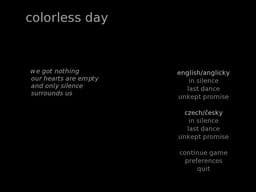 Colorless Day cover